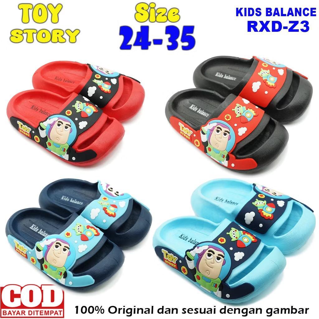 RDX-ZE KIDS BALANCE TOY STORY BOYS AND GIRLS SLIP-ON SANDALS, SOFT, COMFORTABLE, AGES 2 3 4 5 6 7 8 