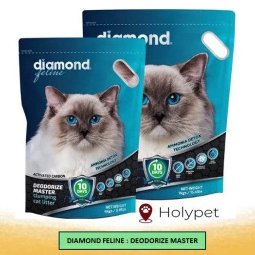 DIAMOND FELINE : DEODORIZE MASTER / DIAMOND CAT SAND / CAT LETTER / CAT SAND / SAND / SAND FOR CAT C
