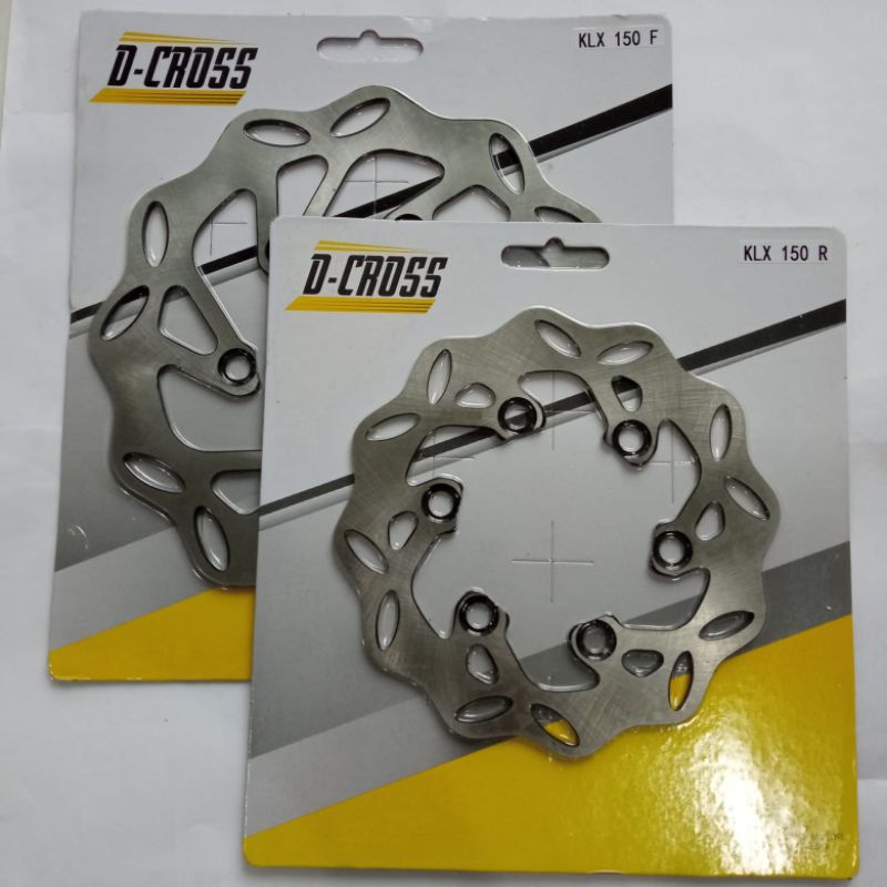 ชุดแผ่นดิสก์ KLX 150 Dcross คู่ด้านหน้าด้านหลัง - จานดิส KLX 150 Dtracker KTM รุ่น