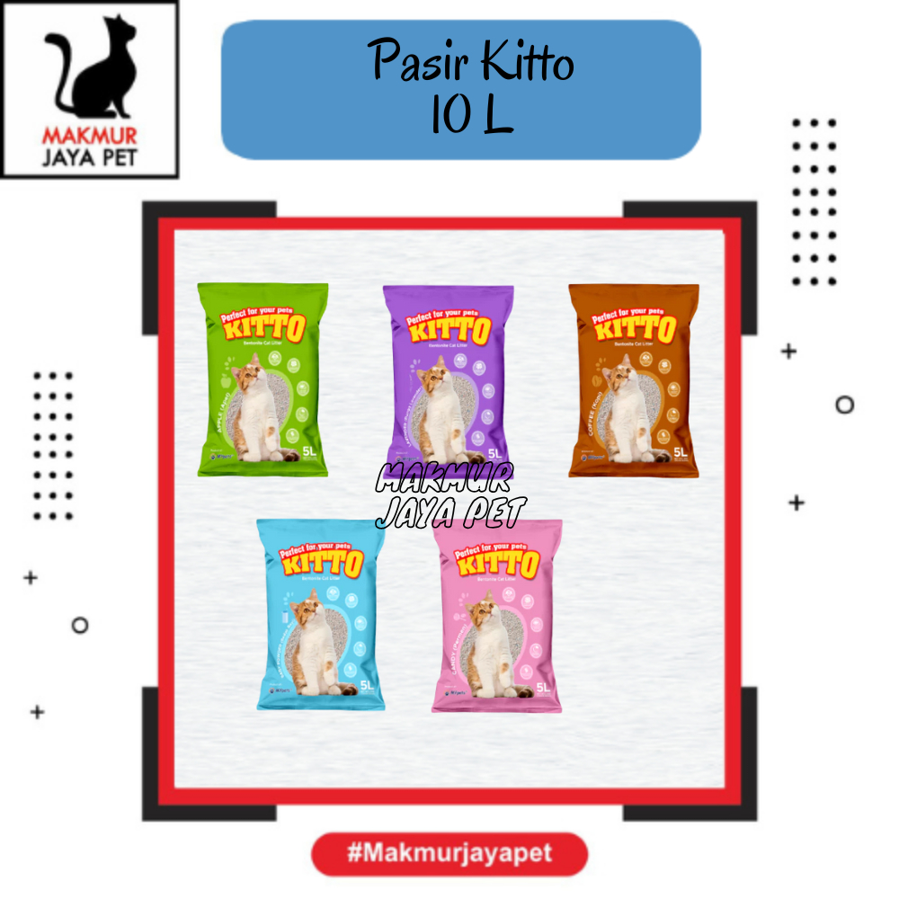 CAT LITTER / Kitto Bentonite CAT LITTER 10L
