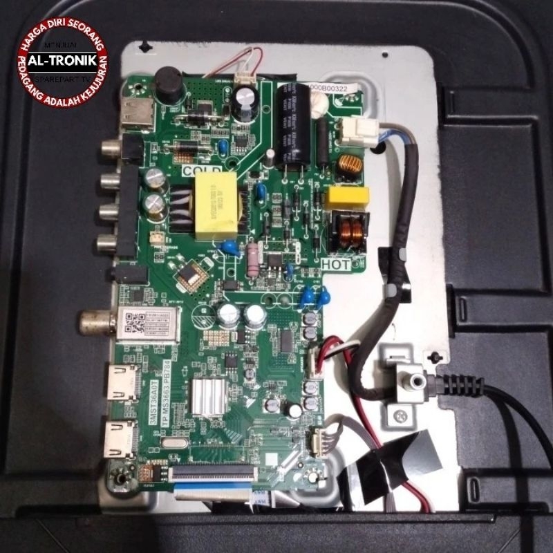 MESIN TCL 32 INCH LED TV เมนบอร์ดรุ่น L32D3000B L32D3000 MOTHERBOARD MOBO TCL 32D3000B 32D3000 / 3MS