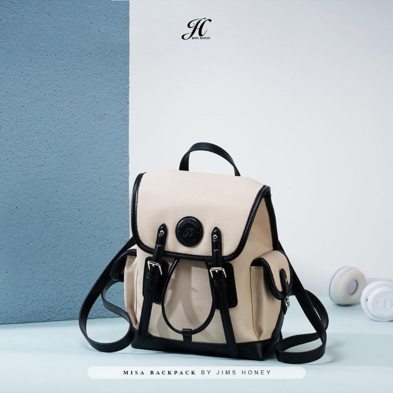 JIMS HONEY - MISA BAGPACK - กระเป๋าเป้ผู้หญิง กระเป๋าเป้สไตล์ MODERN KOREAN