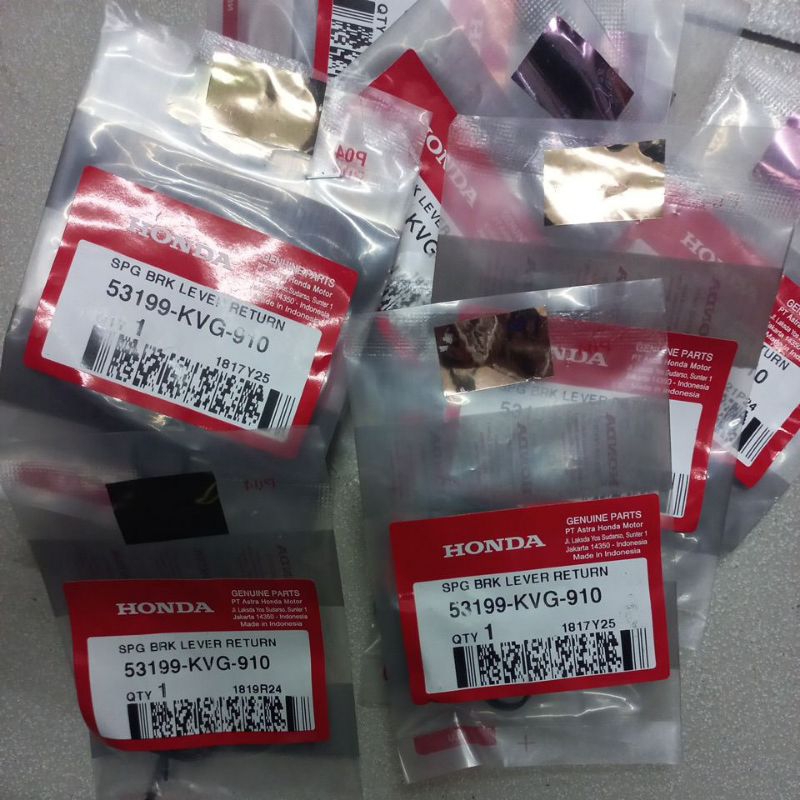 53199KVG910 – สปริงเบรกคันโยก, แฮนด์เบรกสปริง, SPRING CBS ALL HONDA MATIC MOTORCYCLES ORIGINAL AM
