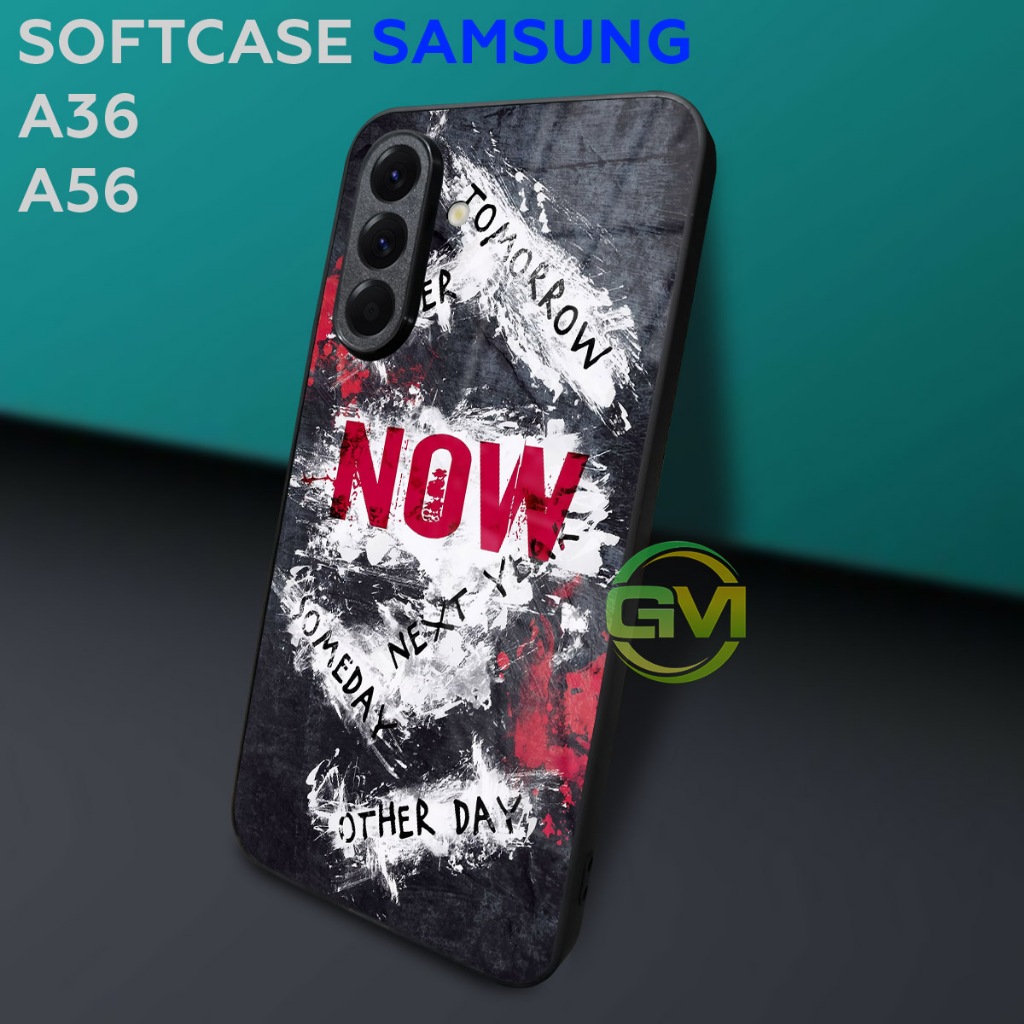 GM08 Softcase Glitter Samsung A26 | A36 | A56 5G | เคสซิลิโคนเคลือบเงา | ปลอกซัมซุง | มิก้า