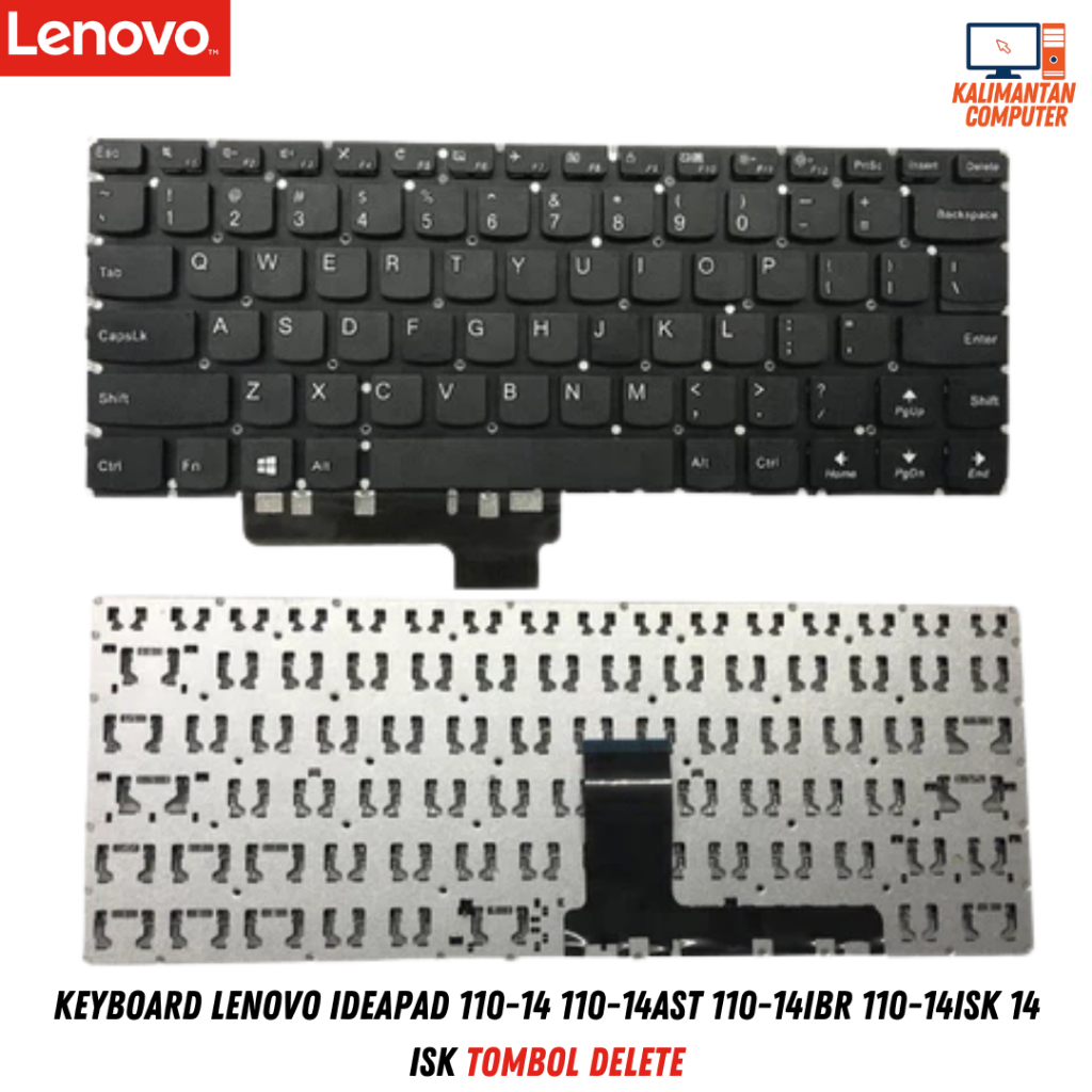 Lenovo IDEAPAD คีย์บอร์ด 110-14 110-14AST 110-14IBR 110-14ISK 14 ISK