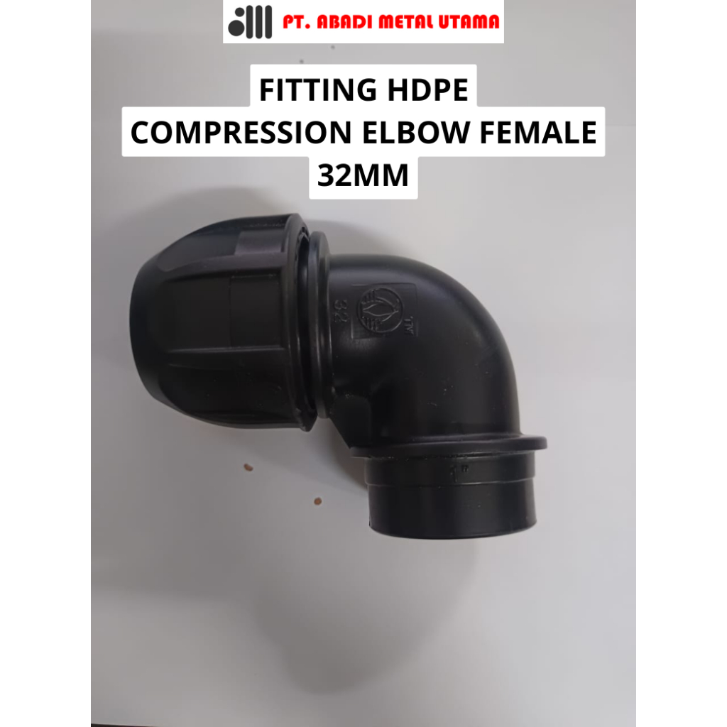 HDPE หญิง ELBOW FITTING HDPE 1 นิ้ว (32MM)