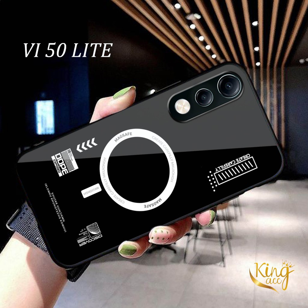 HP Glossy Glass Softcase สําหรับ Vivo V50 LITE 2025 - Vivo V50 LITE เคสโทรศัพท์ - เคสป้องกันโทรศัพท์
