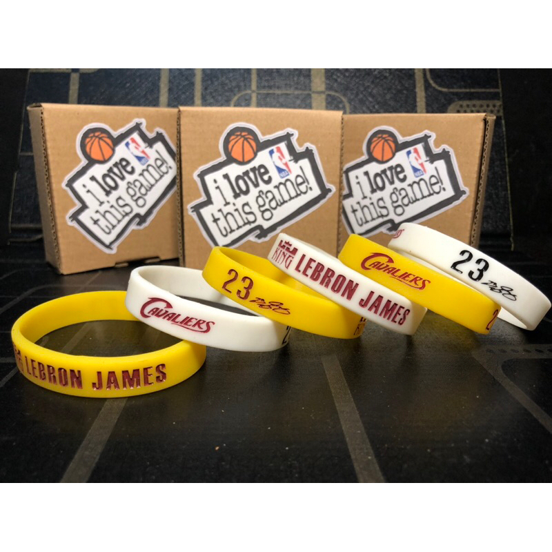 Lebron James Cleveland Cavaliers สร้อยข้อมือบาสเก็ตบอล Lebron James Bracelet