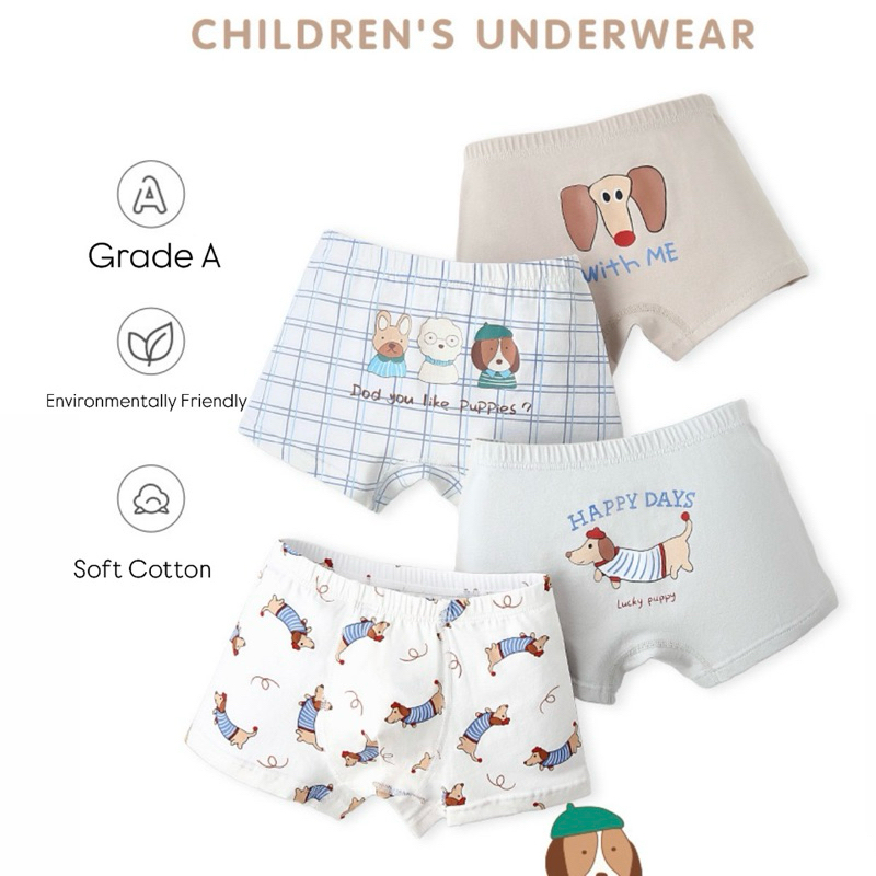 PAULANDPHOEBE - E181 Kids Boys CD (1 PACK CONTAINS 4 ชิ้น)