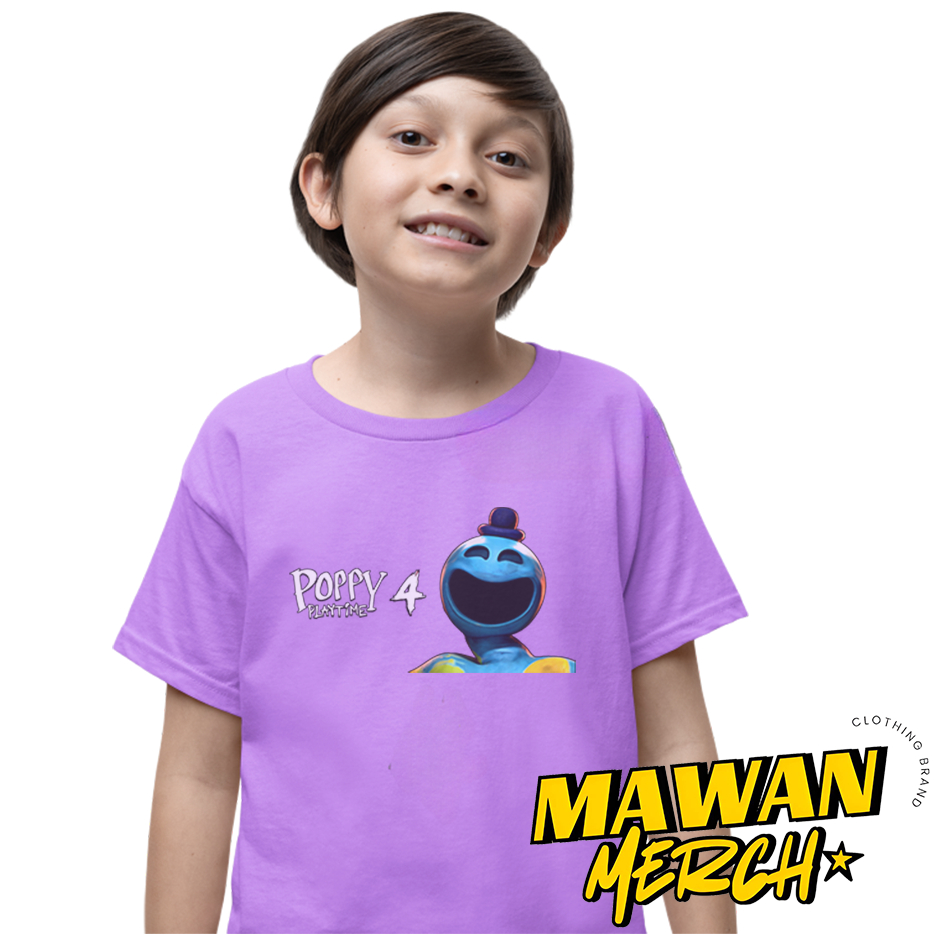 Poppy Playtime 4 Kids T-Shirt – ชุดที่ต้องมีสําหรับแฟนๆ Setia!