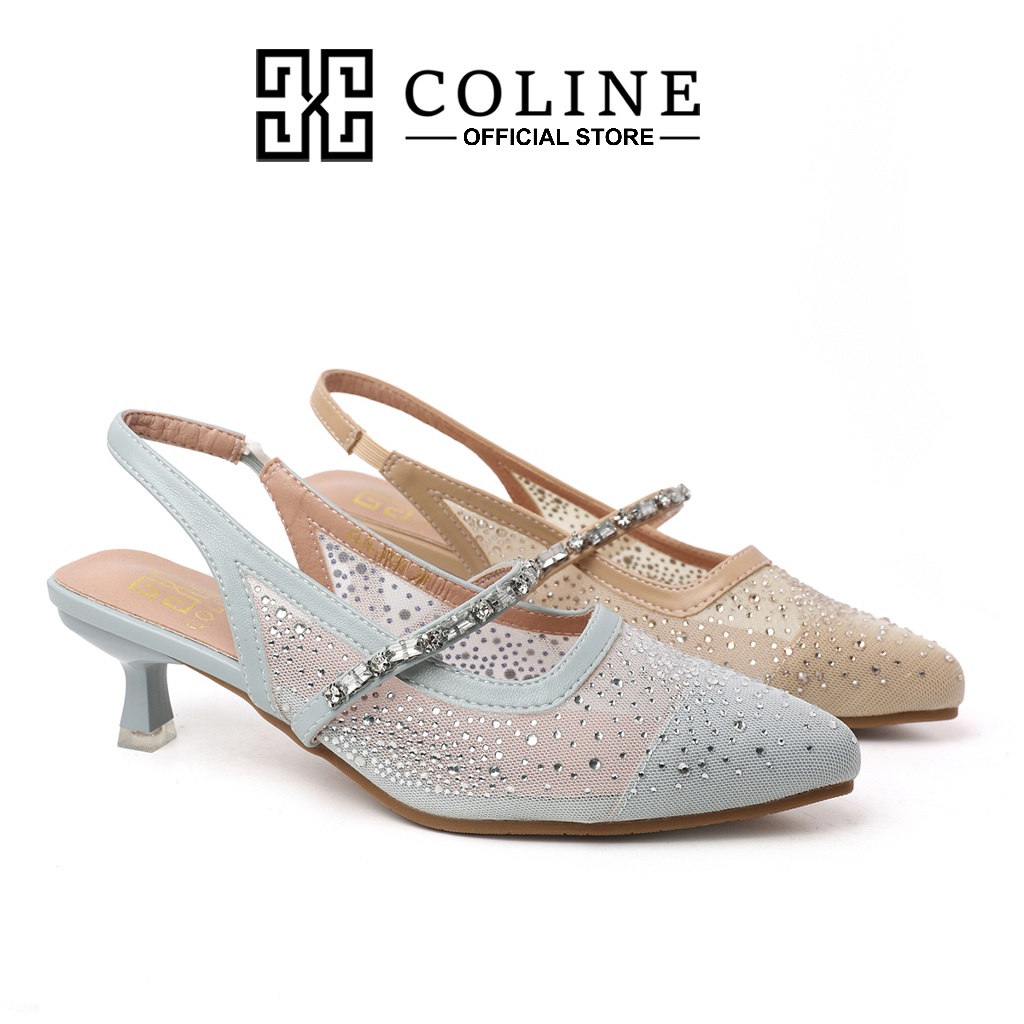 COLINE CLN-3720 Womens Slingback Heels / High Heels Slingback C1265