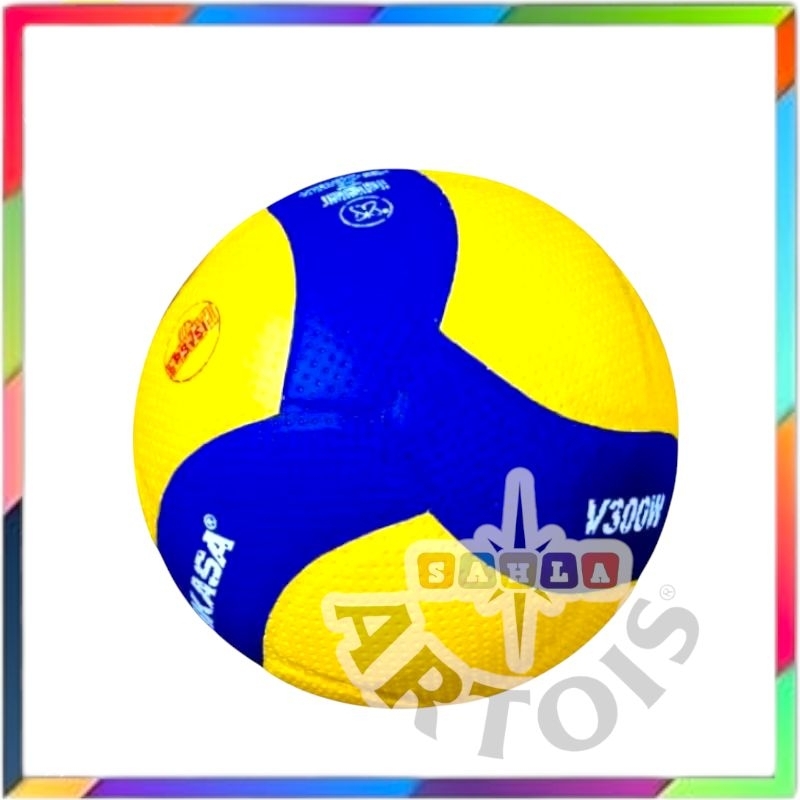 MIKASA V300W SOFT PRESS VOLLEYBALL