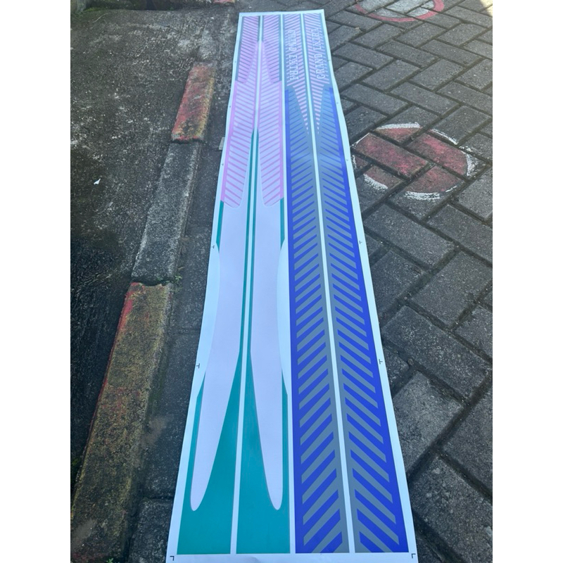 สติ๊กเกอร์ Striping body kijang grand extra kijang 1995 grand extra 1.5