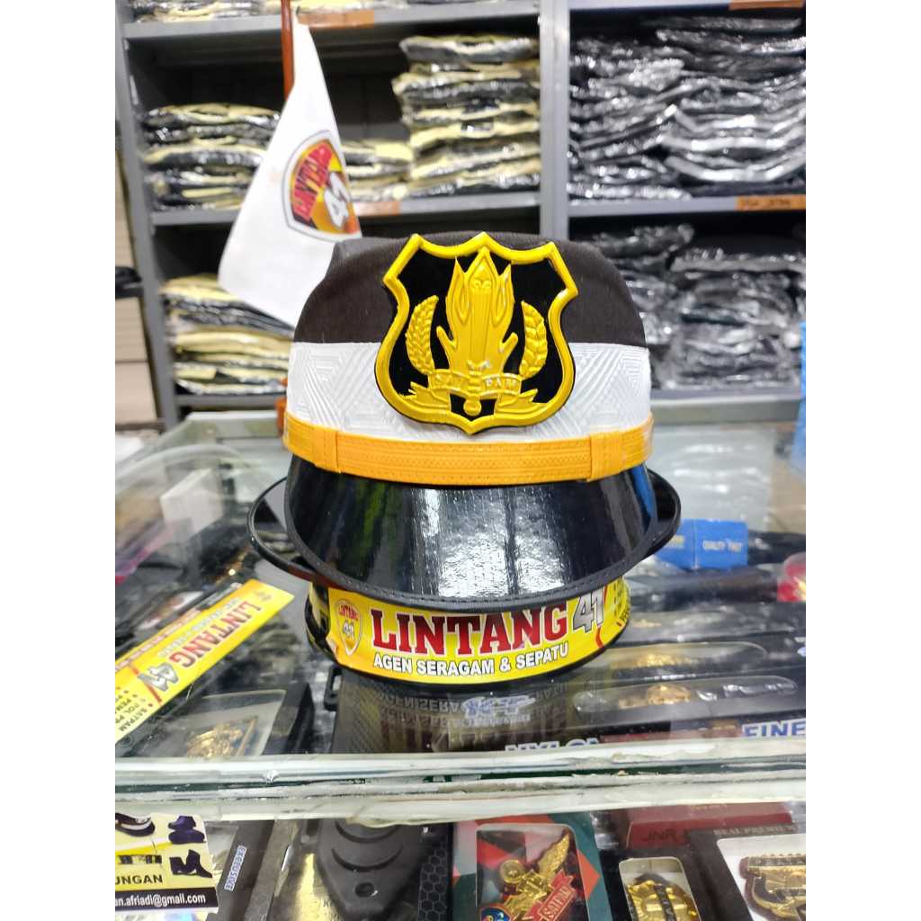 หมวก PET SECWAN DANRU พร้อมหมวก PET สีขาว LINE D SECWAN