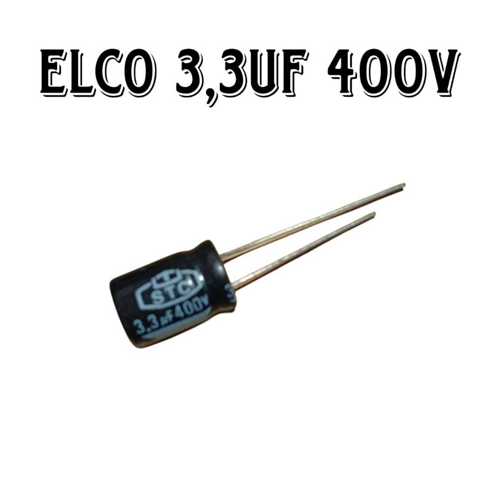 ELCO 3.3UF 400V หรือ ELCO 3.3 MICRO 400V