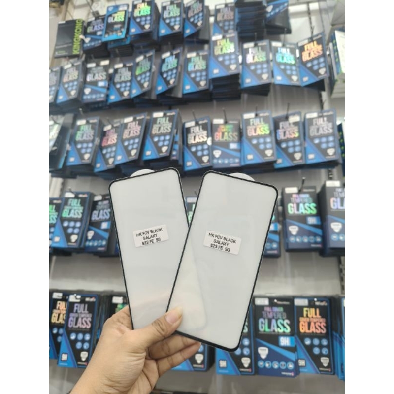 กระจกนิรภัยกันรอยขีดข่วน ลายนิ้วมือ Samsung S23 ULTRA, S2E FE, S23