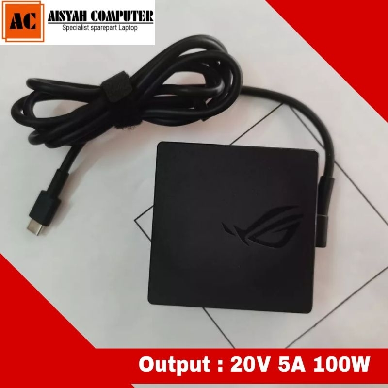 ใหม่ ADAPTER สําหรับ Asus ROG Zephyrus G14 GA402XZ RTX4080 100W 20V 5A A20-100P1A
