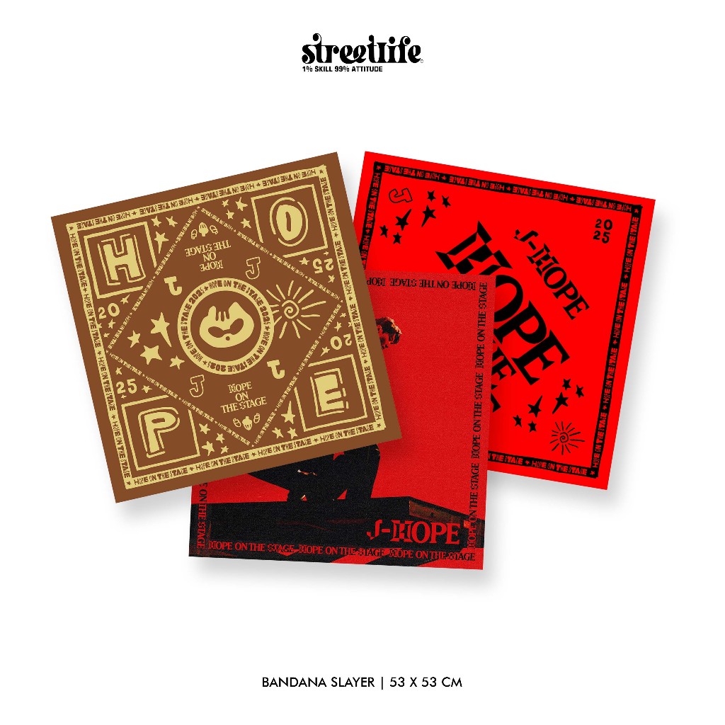 BTS JHOPE BANDANA / JHOPE บนเวที BANDANA / JHOPE BTS / HOPE บนเวที / BTS