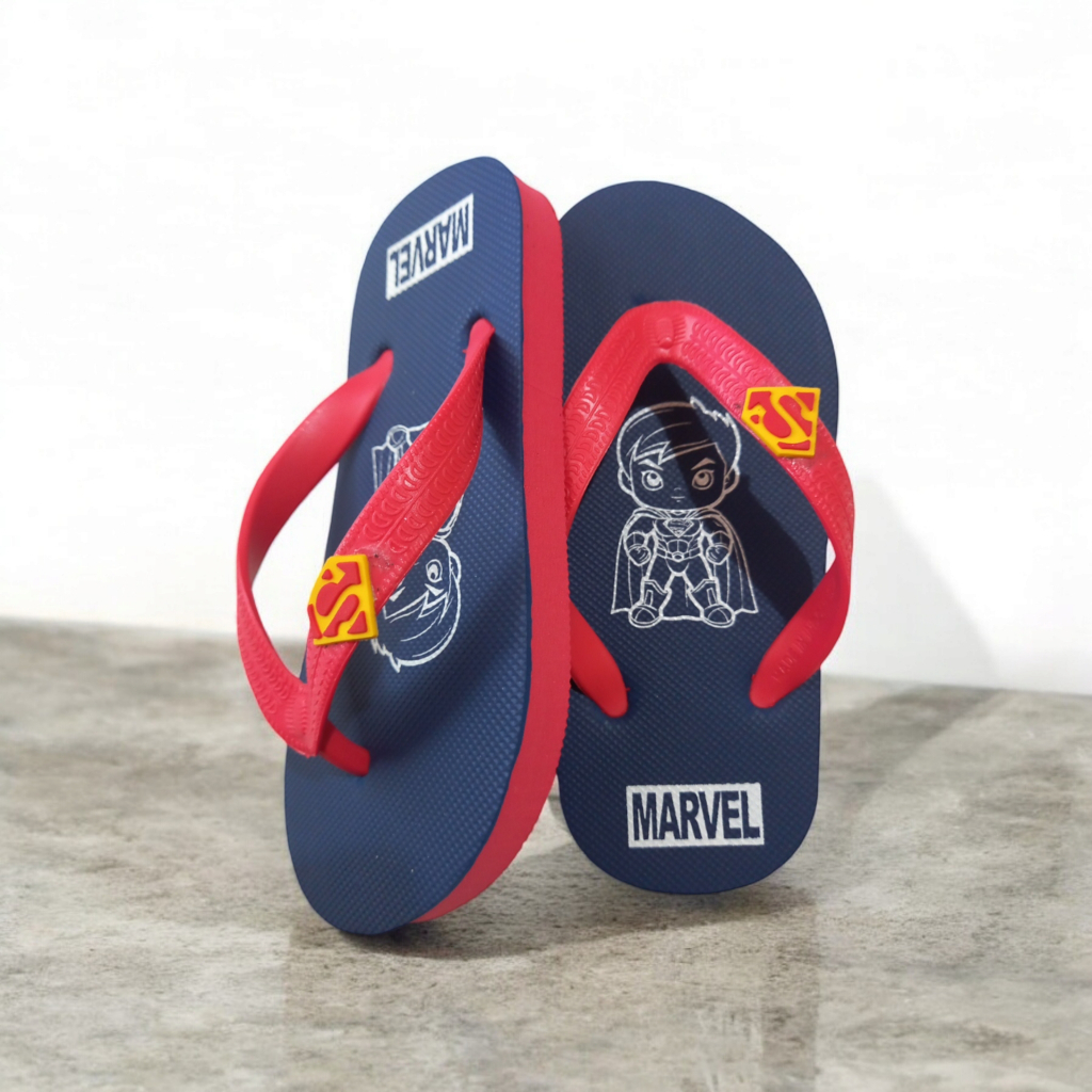 รองเท้าแตะ SUPERMAN MARVEL BOYS RUBBER FLIP-FLIP