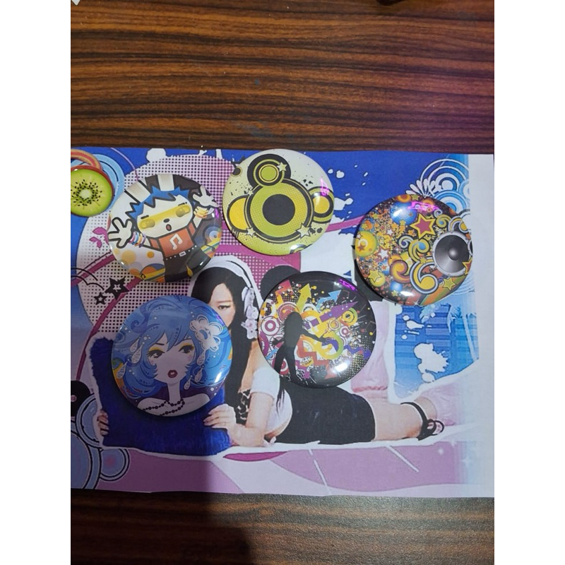 GANTUNGAN เข็มกลัดพินพวงกุญแจสุ่มธีม frutiger metro, ichigo ichi koibana tomobana ญี่ปุ่น