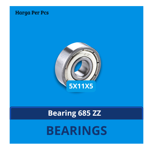 แบริ่ง 685 ZZ N*N Japan Bearing Double Iron Cover Bearing Laker