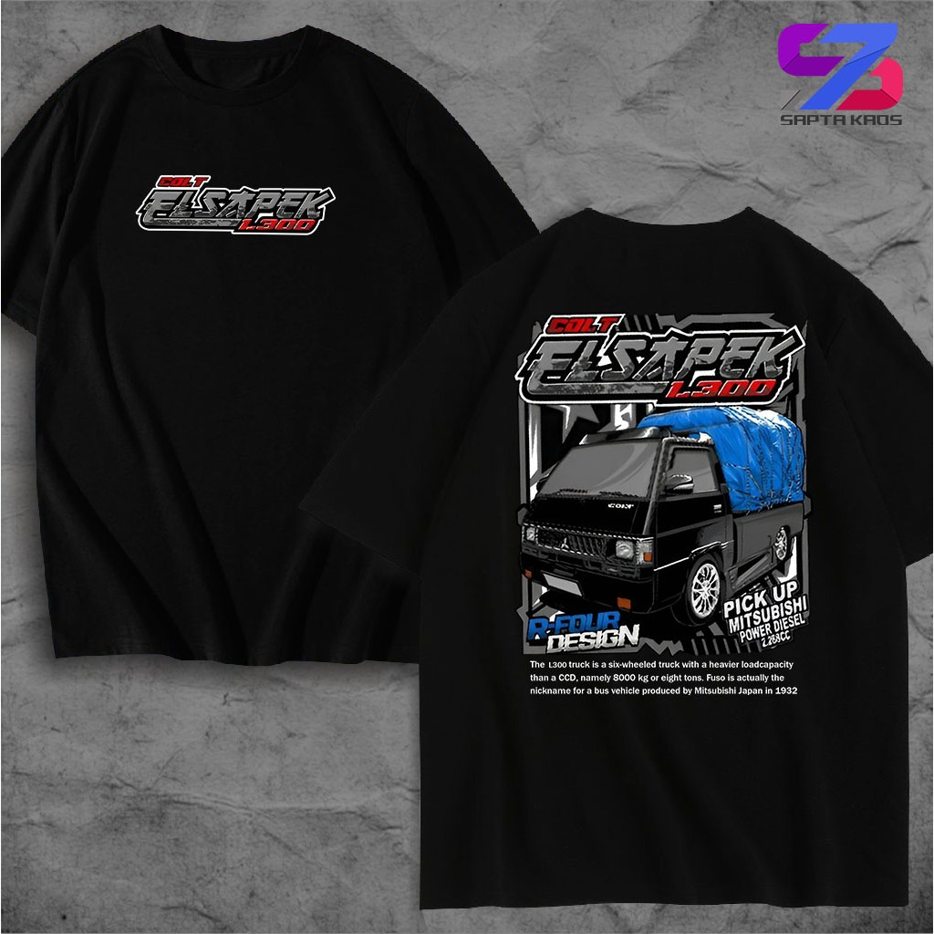 SPT382 COLT L300 EL SAPEK เสื้อยืด EL SAPEK เสื้อยืด EL SAPEK L300 เสื้อยืดสําหรับผู้ชายและผู้หญิง