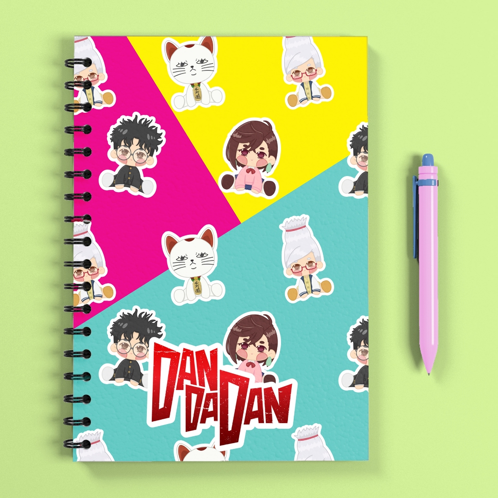DANADAN NOTEBOOK SPIRAL ANIME A5/ ANIME / JOURNAL / SOFT COVER JOURNAL / OKARUN