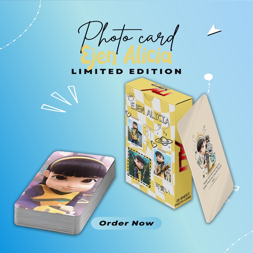EJEN ALICIA PREMIUM PHOTOCARD SET 25 แผ่นฟรีกล่อง