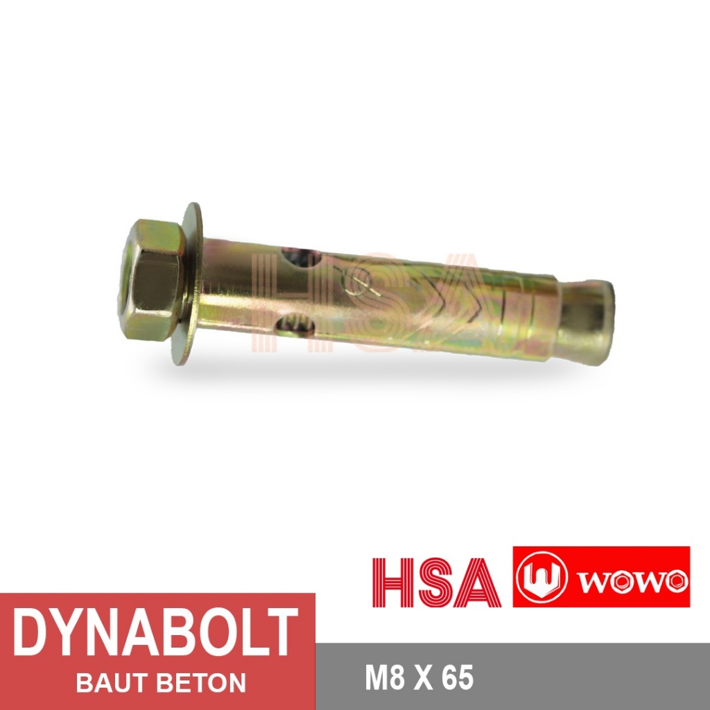 BOLT DYNA / CONCRETE BOLT / ANCHOR BOLT WOWO 8 X 65