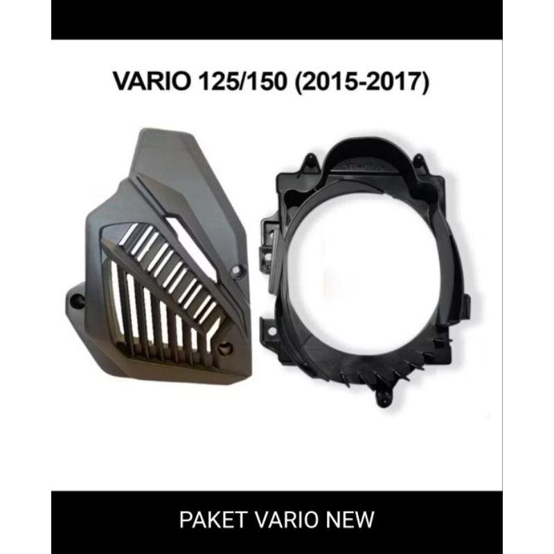 RADIATOR HOUSING MOUNTING COVER PLUS ฝาครอบหม้อน้ํา VARIO 125 150 FI ESP เก่าใหม่ฝาครอบหม้อน้ําแพคเกจ