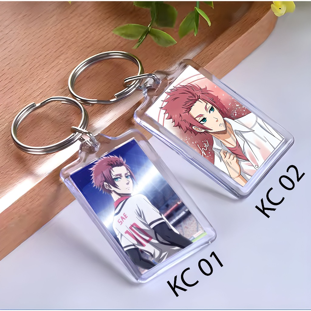 พวงกุญแจ GANTUNGAN ITOSHI SAE BLUELOCK - พวงกุญแจ ANIME BLUELOCK - ITOSHI SAE