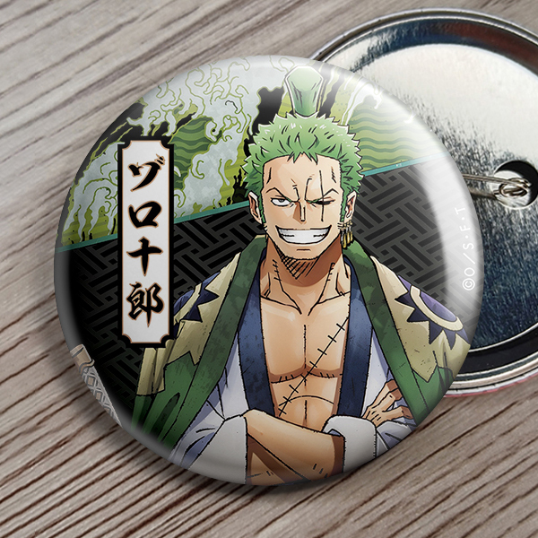Roronoa Zoro Pin Survivor ของ One Piece Wano