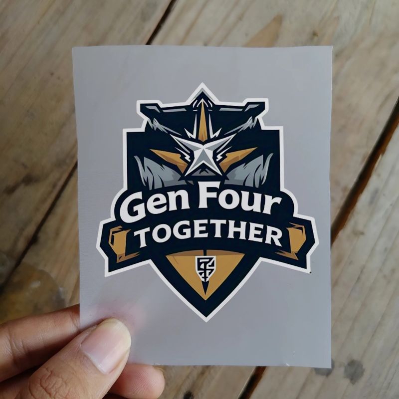 CUSTOM IRON-ON SCREEN PRINTING สําหรับ FOOTBALL/FUTSAL/VOLLEYBALL/BADMINTON/ETC โลโก้ขนาด 8X8 สามารถ