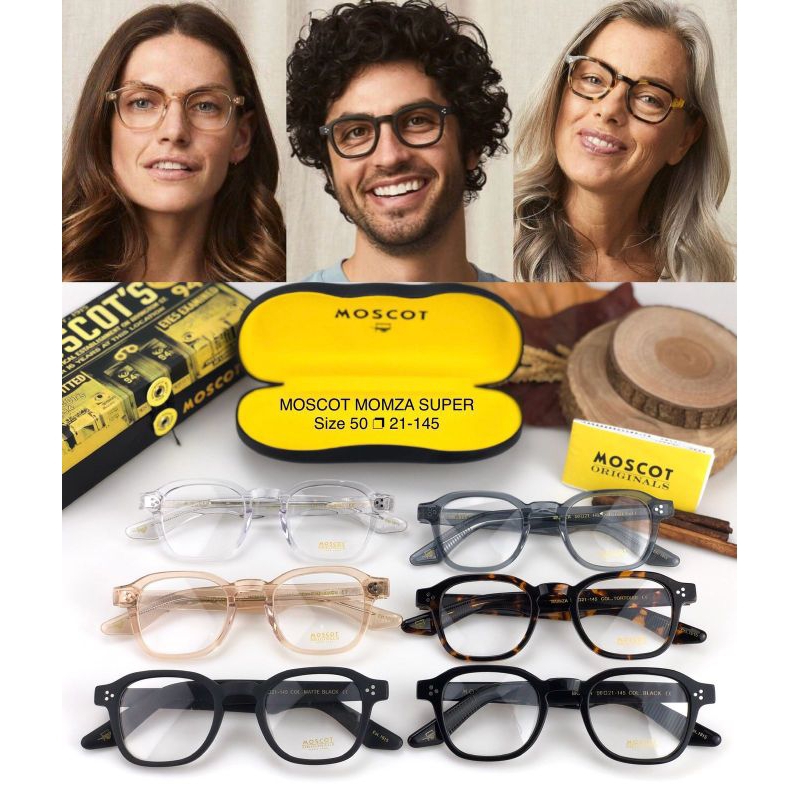 แก้ว MOSCOT MOMZA SUPER PREMIUM||GLASSES สําหรับเลนส์ป้องกันเรดาร์