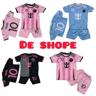 ชุดฟุตบอลเด็ก Miami messi club รุ่นใหม่ล่าสุด ชุดเสื้อฟุตบอล…