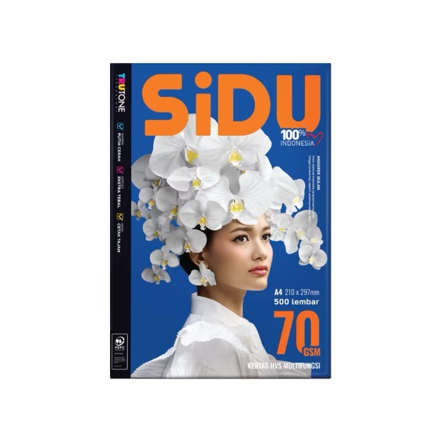 กระดาษ Sidu A4 70 Gr HVS - กระดาษภาพถ่าย SiDU 70 GSM A4
