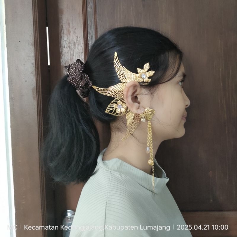 ( Revina ) ที่ปิดหู ตกแต่งหู เต้นรํา sumping