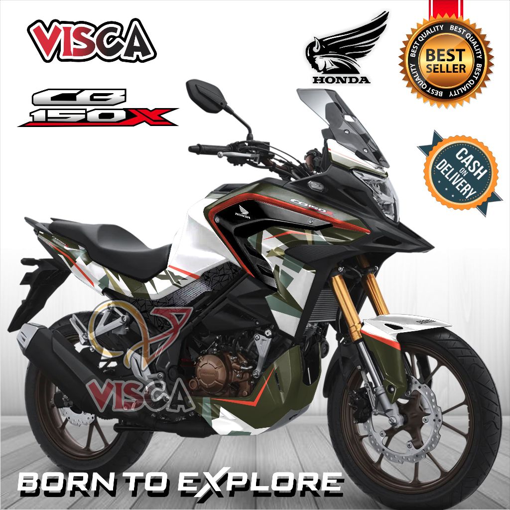 Decal Cb150x ใหม่ Full Body สติกเกอร์ Cb 150x ใหม่ Full Body Striping Cb 150x ใหม่ Decal Cb150x ใหม่