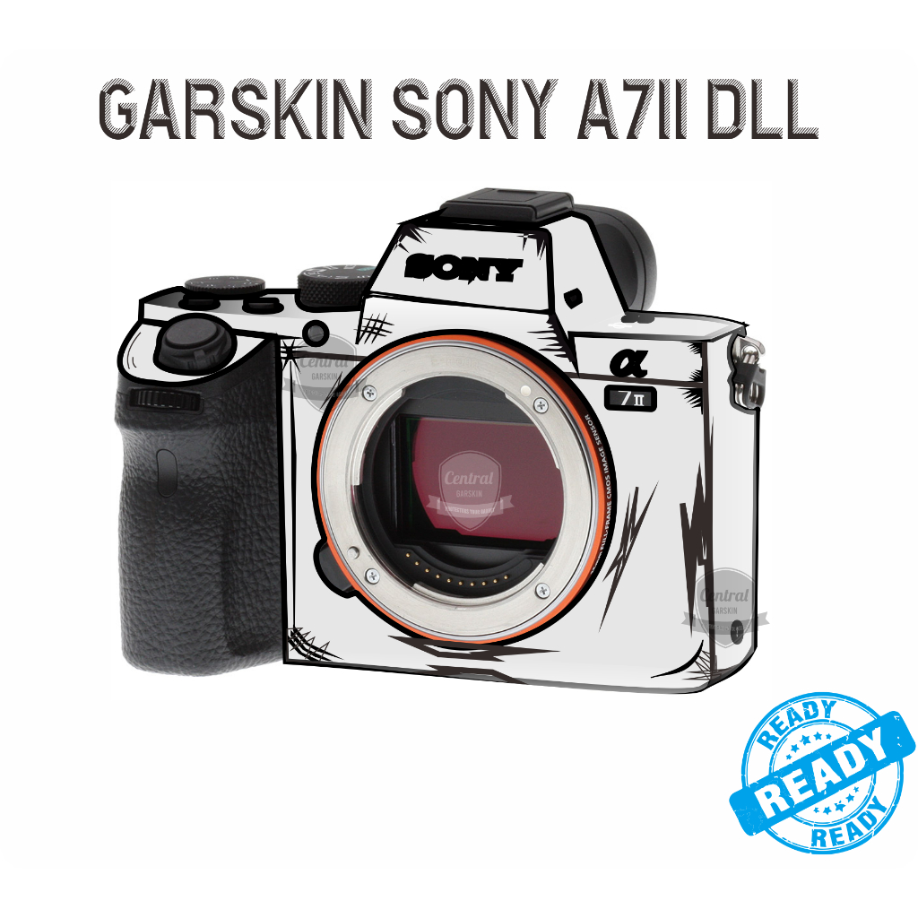 สติ๊กเกอร์ Garskin สําหรับฟิล์มกันรอยกล้อง sony a7ii
