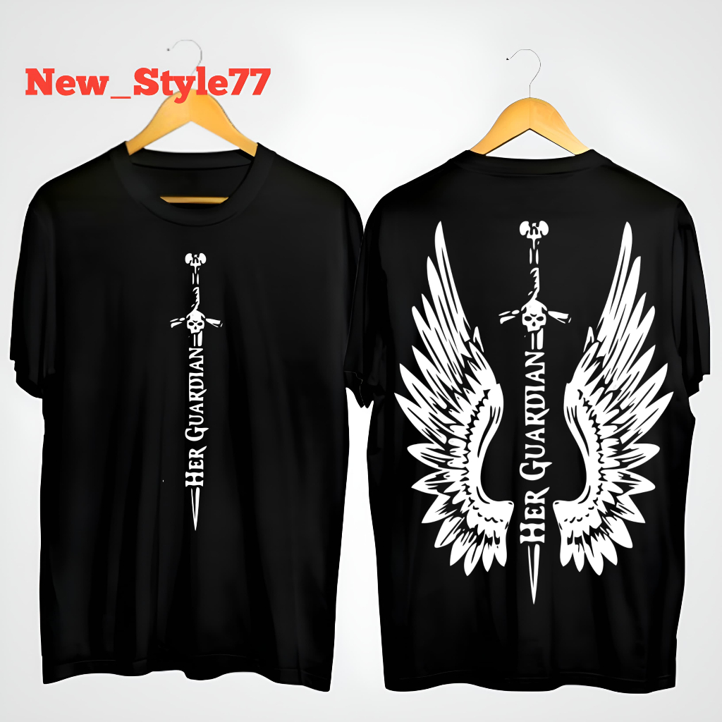 Distro T-shirt Premium Unisex Adult Her Guardian Unisex Adult Clothing / Premium Distro T-shirt