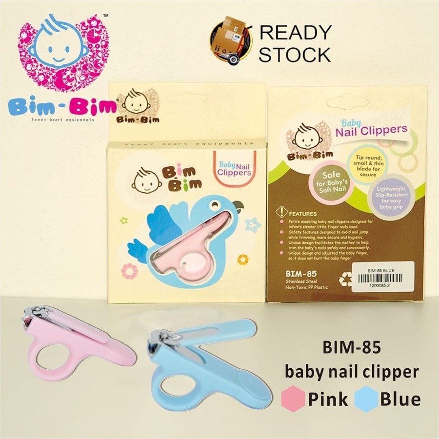 BIM BILDRENS NAIL CLIPPERS BPA FREE BIM85