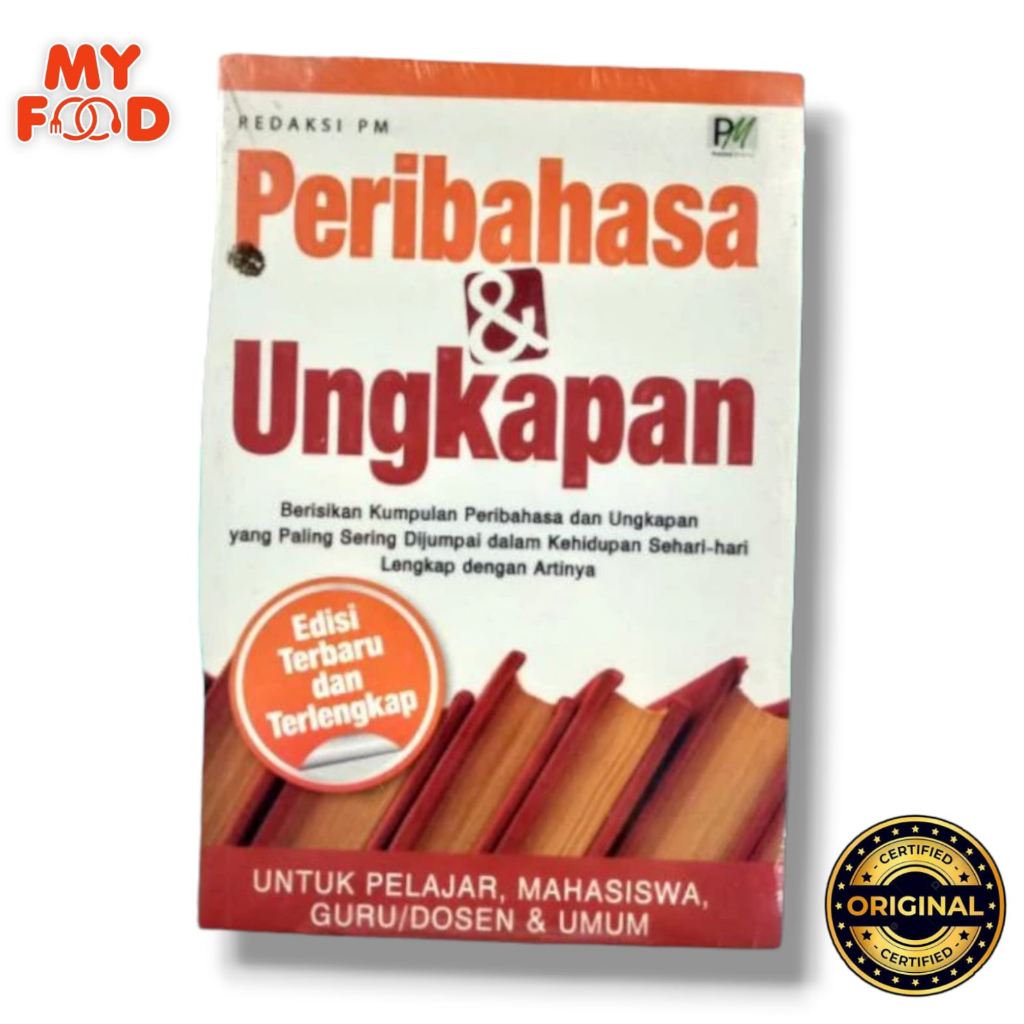 หนังสือต้นฉบับของ Proverbs & Expressions - [Myfoodofficial]