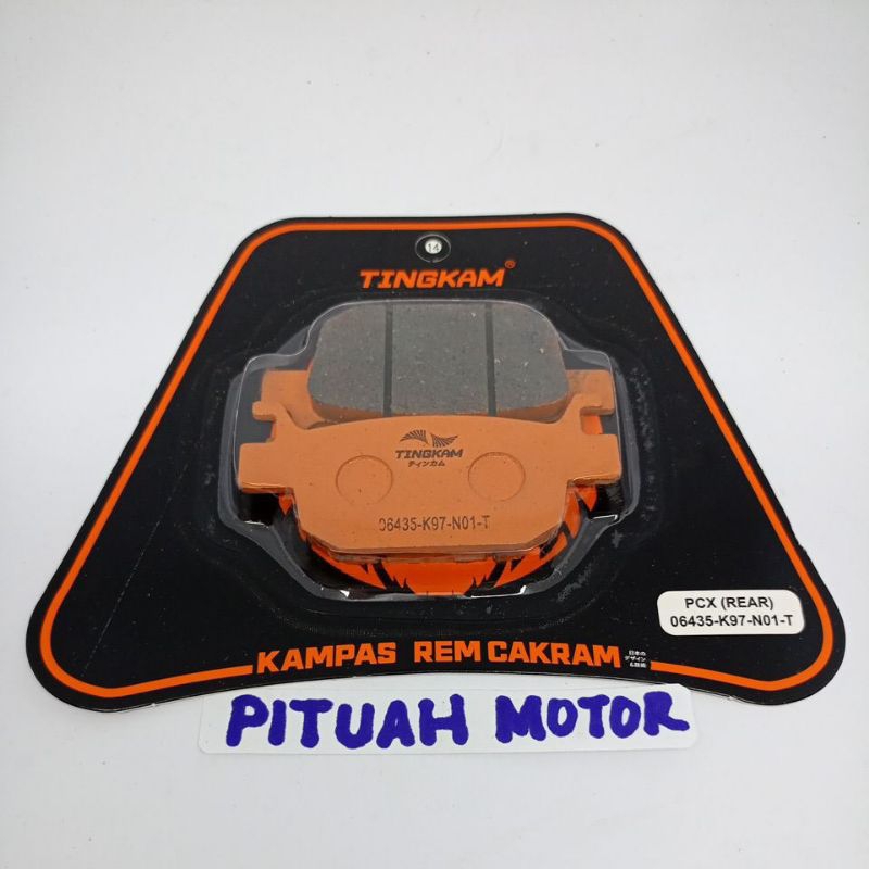 ผ้าเบรก DISPAD PCX REAR ( 06435 K97 N01) TINGKAM