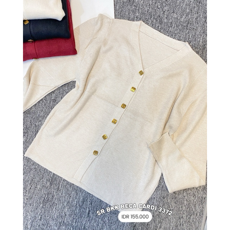 Bkk beca cardi 3372 | ถักคาร์ดิ | การ์ดถักพรีเมียมนําเข้า | การ์ดคอวี