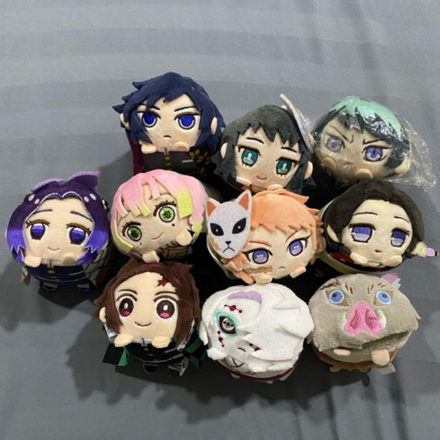 อย่างเป็นทางการ PLUSH ตุ๊กตา Demon Slayer DS KNY Kimetsu ไม่มี Yaiba Shinobu Giyu Makomo Yoshiro Mit
