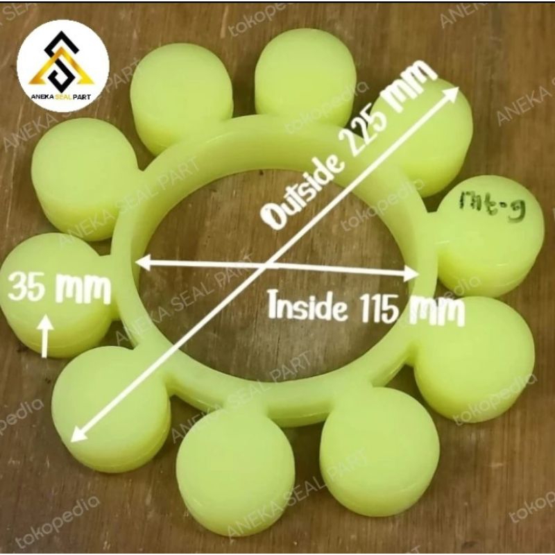 MT-9 COUPLING RUBBER MT-9 CLUTCH RUBBER MT-9 PU