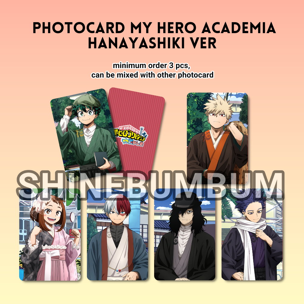 My Hero Academia Photocard - Hanayashiki Ver [SHINEBUMBUM]