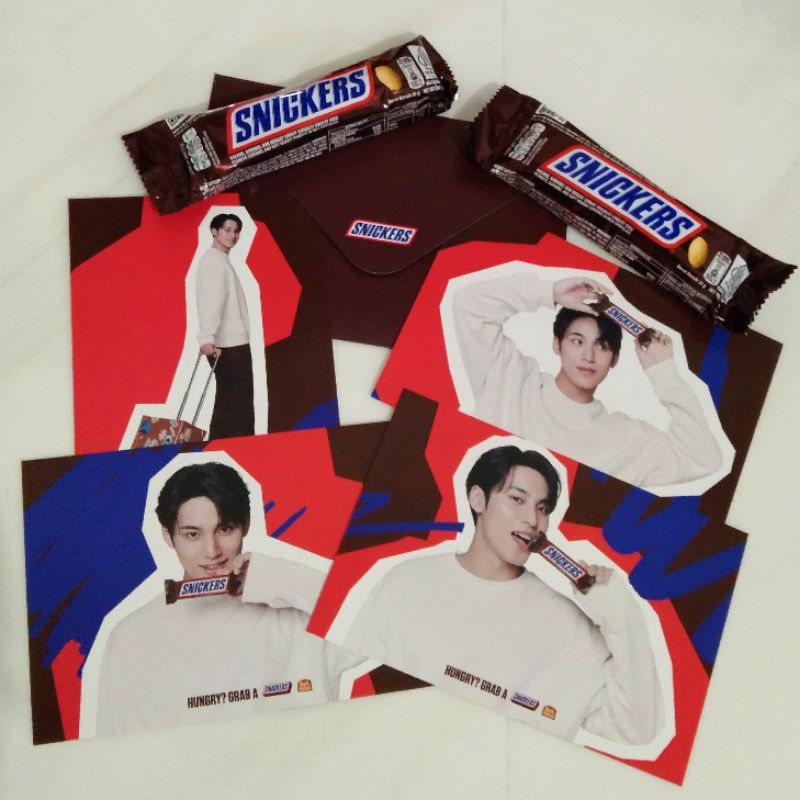 ชุดโปสการ์ด Snickers X Mingyu Seventeen
