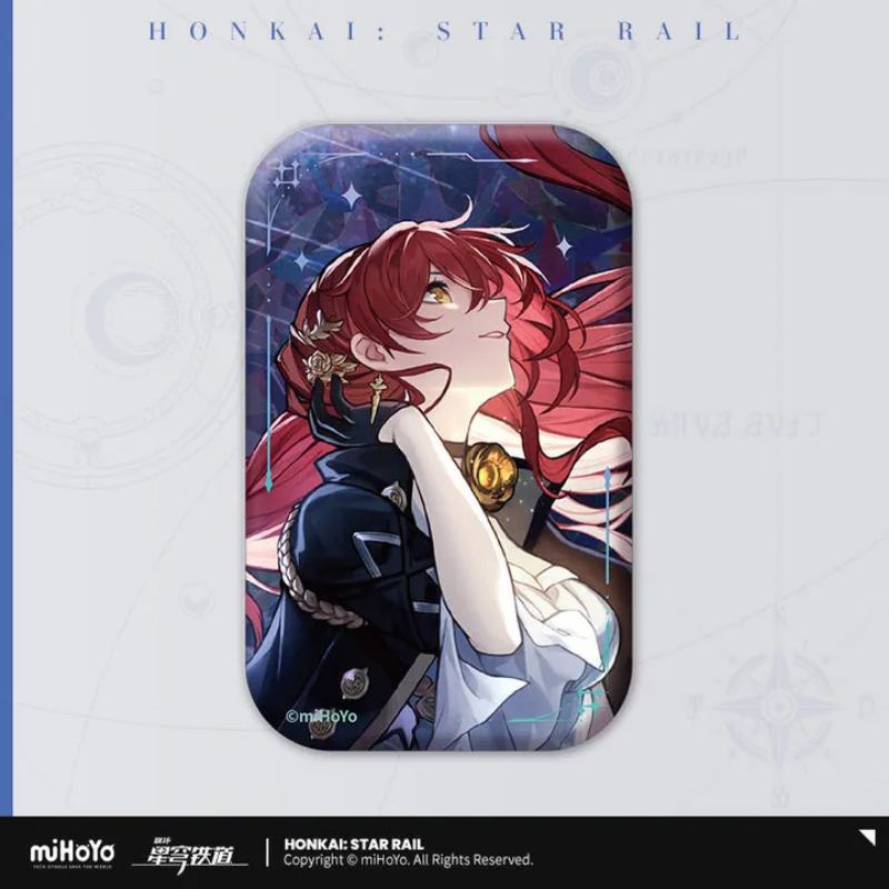 HSR Merch Himeko - Pin Star Rail - ป้ายสินค้าอย่างเป็นทางการ ตัวละคร Himeko HSR