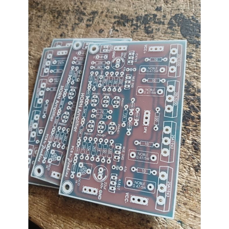 เครื่องขยายเสียงแตรไดรเวอร์ PCB
